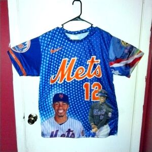 Francisco Lindor Mets #12 T-shirt